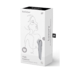 Satisfyer High Fashion stimolatore a pressione d’aria e vibratore color argento