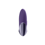 Vibratore Satisfyer Lay on con silicone morbidissimo – Violet/Brass - immagine 3