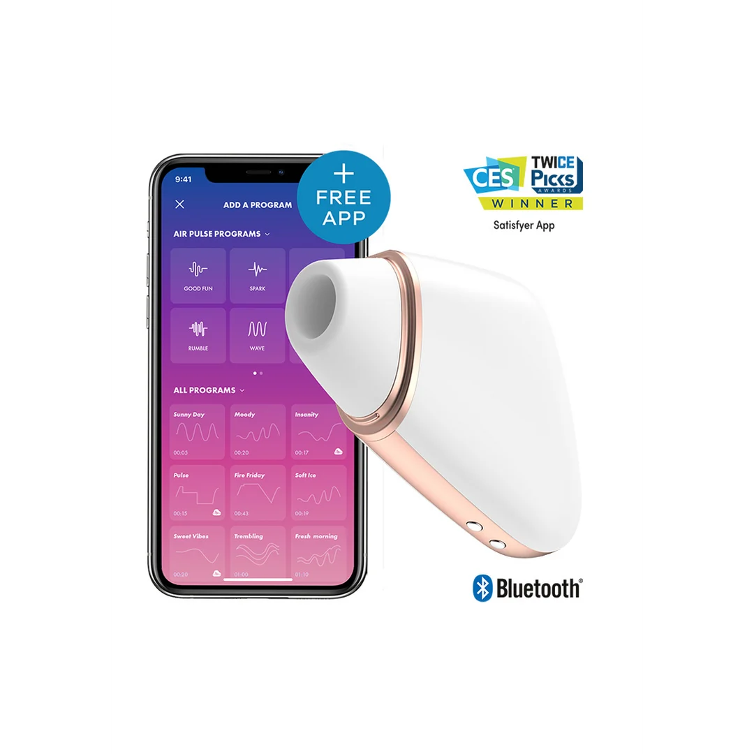 Satisfyer vibratore clitorideo con tecnologia a pulsazioni d’aria – Love Triangle - immagine 5