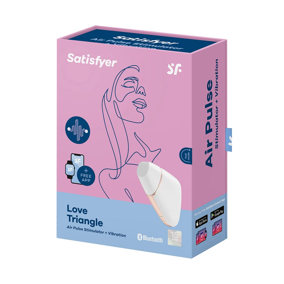 Satisfyer vibratore clitorideo con tecnologia a pulsazioni d’aria – Love Triangle - immagine 14