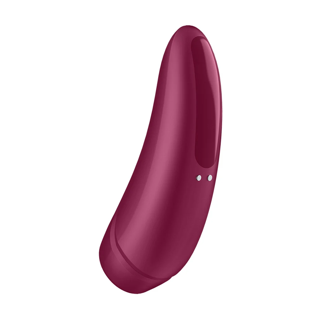 Satisfyer, vibratore clitorideo con stimolazione pulsata ad aria, rosa rosso - immagine 3