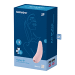 Satisfyer Vibratore per il clitoride con stimolazione ad aria pulsata – Curvy 2Plus