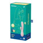 Vibratore rabbit Satisfyer – doppia stimolazione con controllo tramite app – Satisfyer Mauve