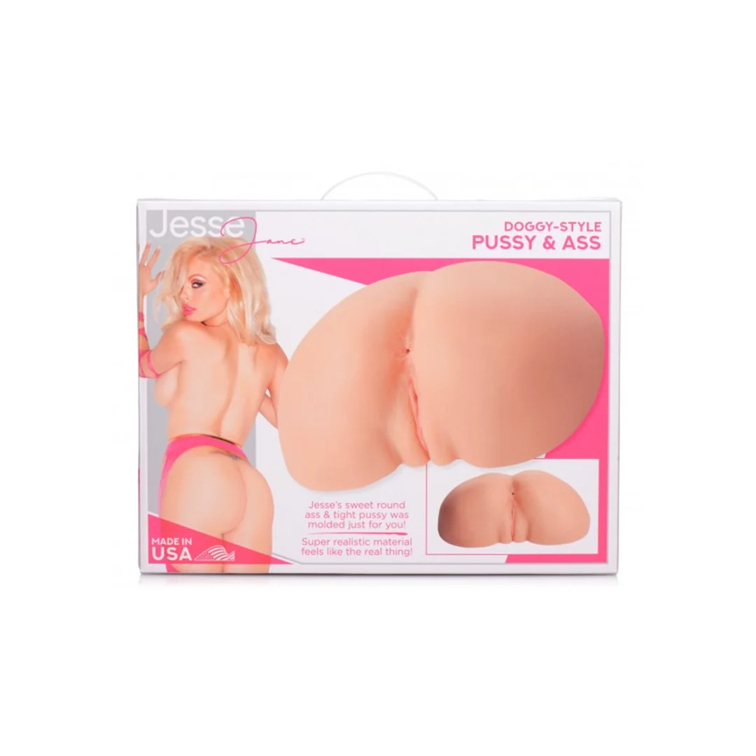 JJ102-2 Masturbatore vaginale con interno a coste – Doggy Style - immagine 1