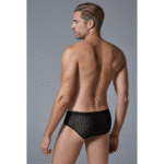 Slip sensuale con stampa leopardata e vita elastica, dal fascino irresistibile - LIN - immagine 3