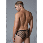 Slip da uomo ultrasottile con stelle e vita media, intimo sexy da uomo – LIN