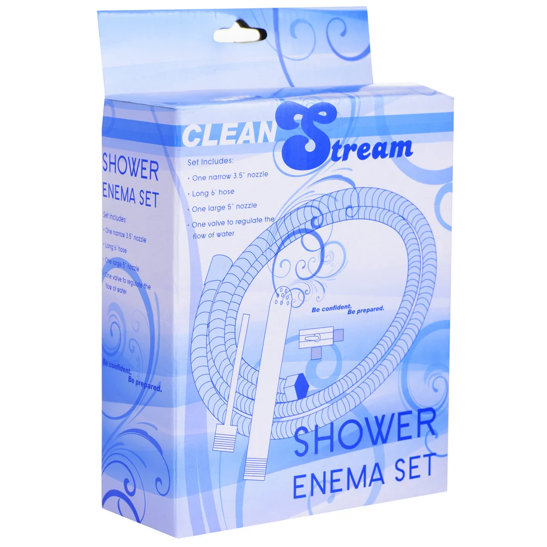 Doccia anale – Set per clistere da doccia in metallo – XR Brands - immagine 1