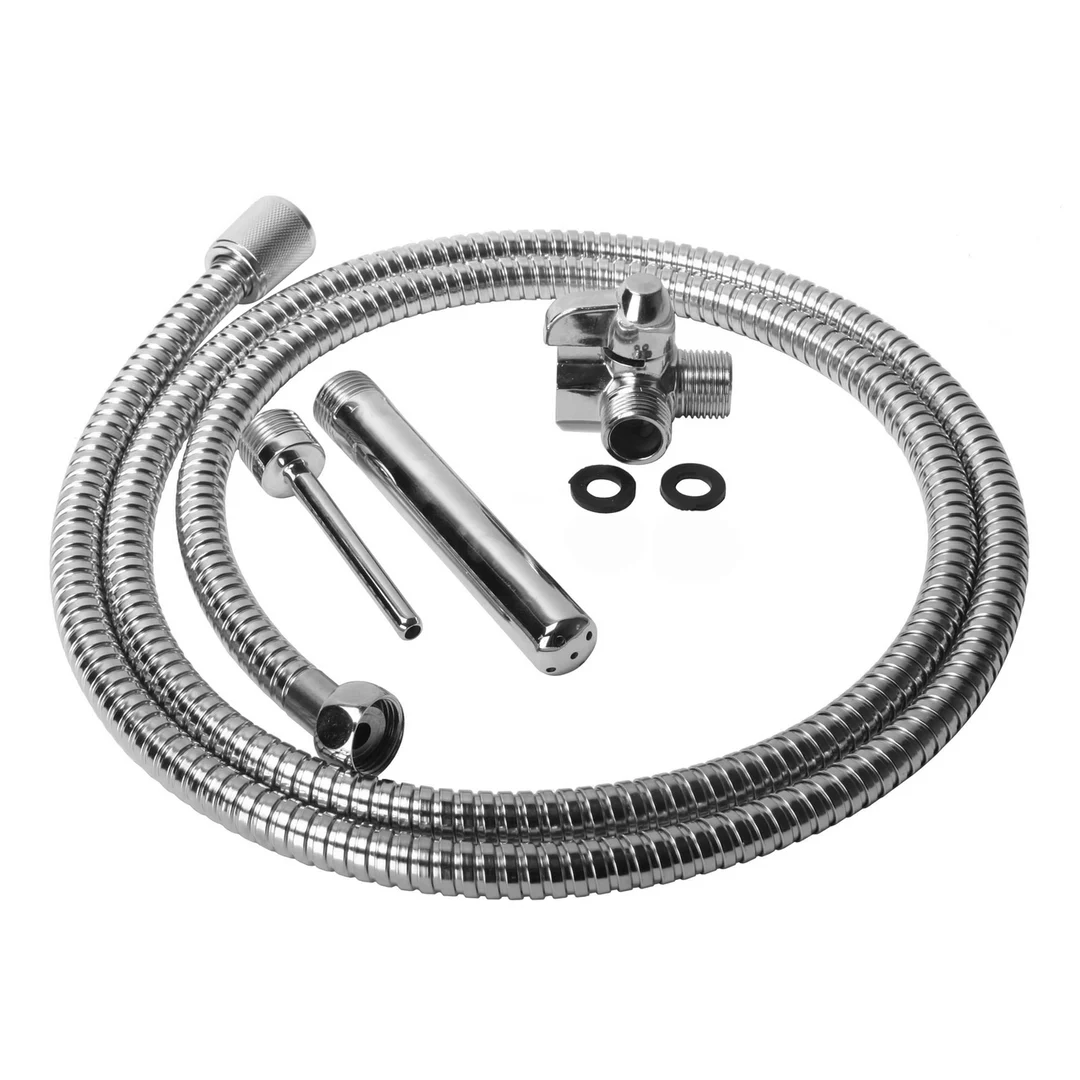 Doccia anale – Set per clistere da doccia in metallo – XR Brands - immagine 2