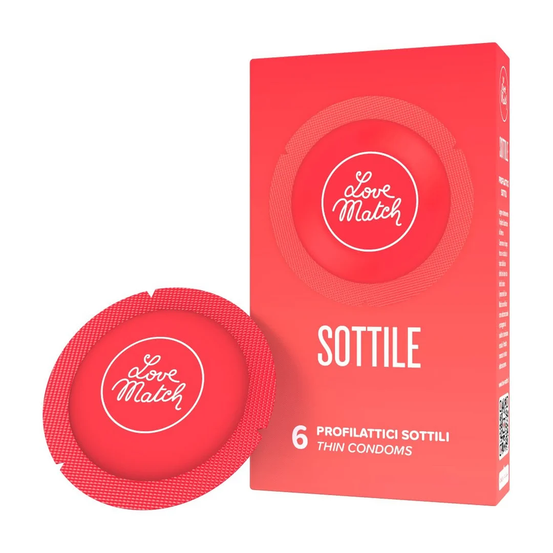 Preservativi sottili Love Match Sottile, 6 pezzi - immagine 2