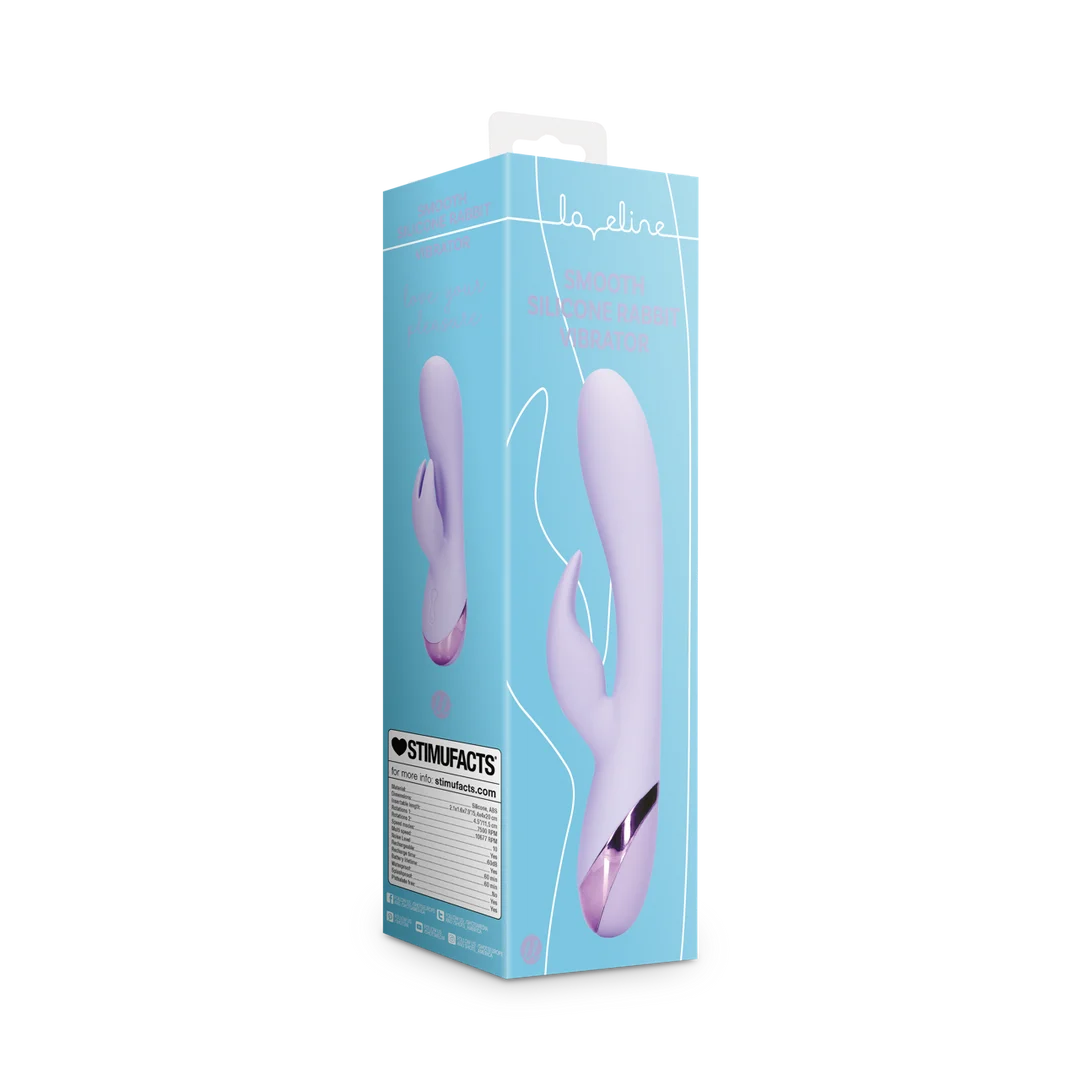 Vibratore rabbit Loveline by Shots color lavanda - immagine 1