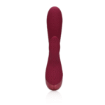 Vibratore rabbit Loveline color ciliegia scuro - immagine 4