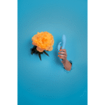 Vibratore rabbit Loveline in silicone rigato - immagine 6