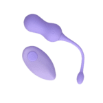 Ovetto vibrante Loveline Violet Harmony con telecomando - immagine 5