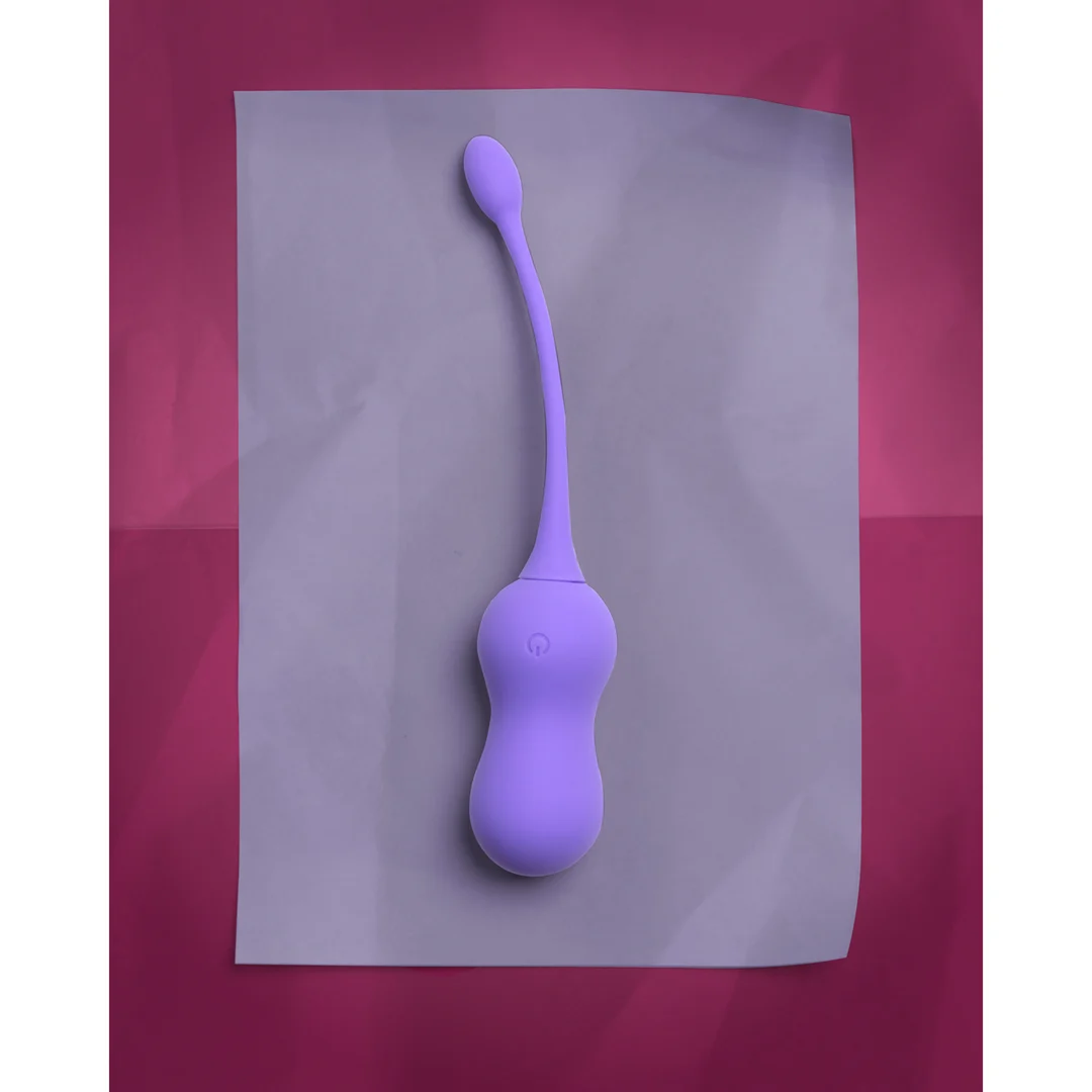 Ovetto vibrante Loveline Violet Harmony con telecomando - immagine 6