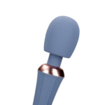 Vibratore wand con impugnatura silenziosa per un controllo confortevole, Blue Nova, Loveline by Shots - immagine 12