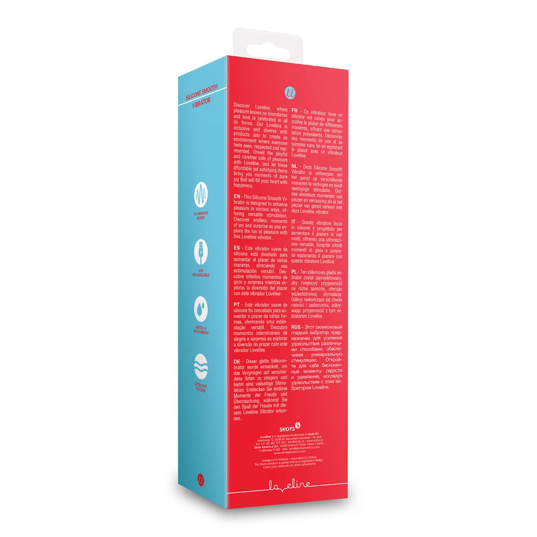 Vibratore Loveline Smooth Salsa - immagine 2