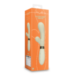 Vibratore rabbit in silicone Loveline Misty Green