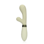 Vibratore rabbit in silicone Loveline Misty Green - immagine 5