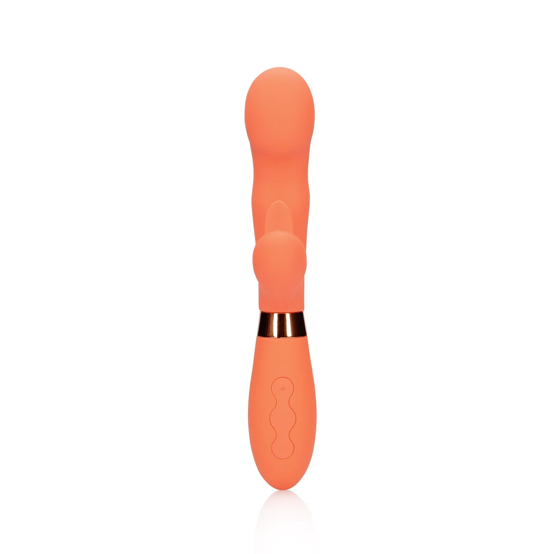 Vibratore rabbit in silicone Loveline Glazed Carrots - immagine 4