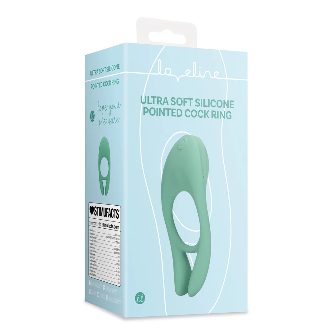Cockring in silicone extra morbido Loveline - immagine 1