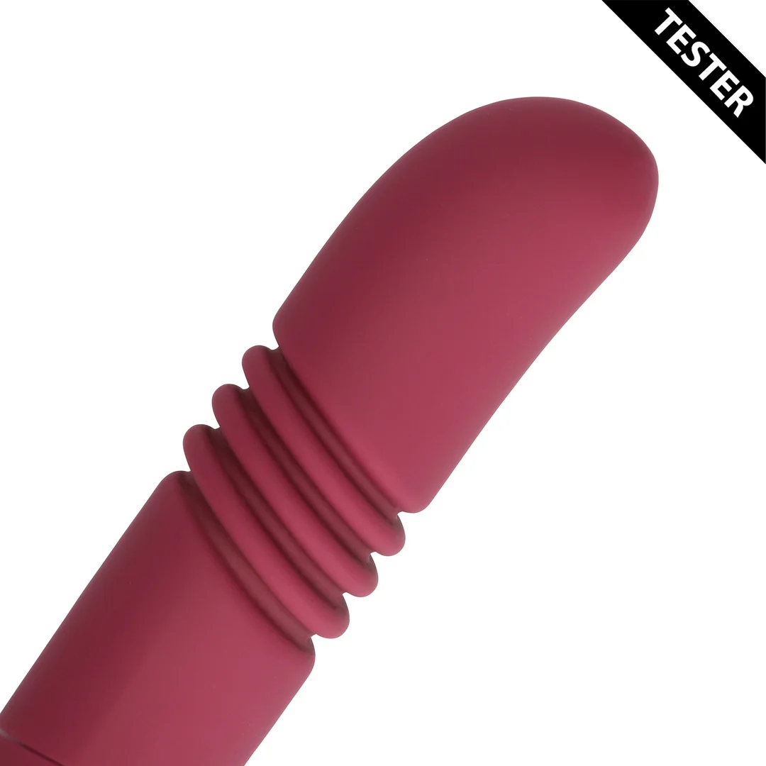 Vibratore anale con stimolazione su entrambi i lati – Merlot Druif - Tester - immagine 3