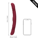 Vibratore anale con stimolazione su entrambi i lati – Merlot Druif - Tester - immagine 4