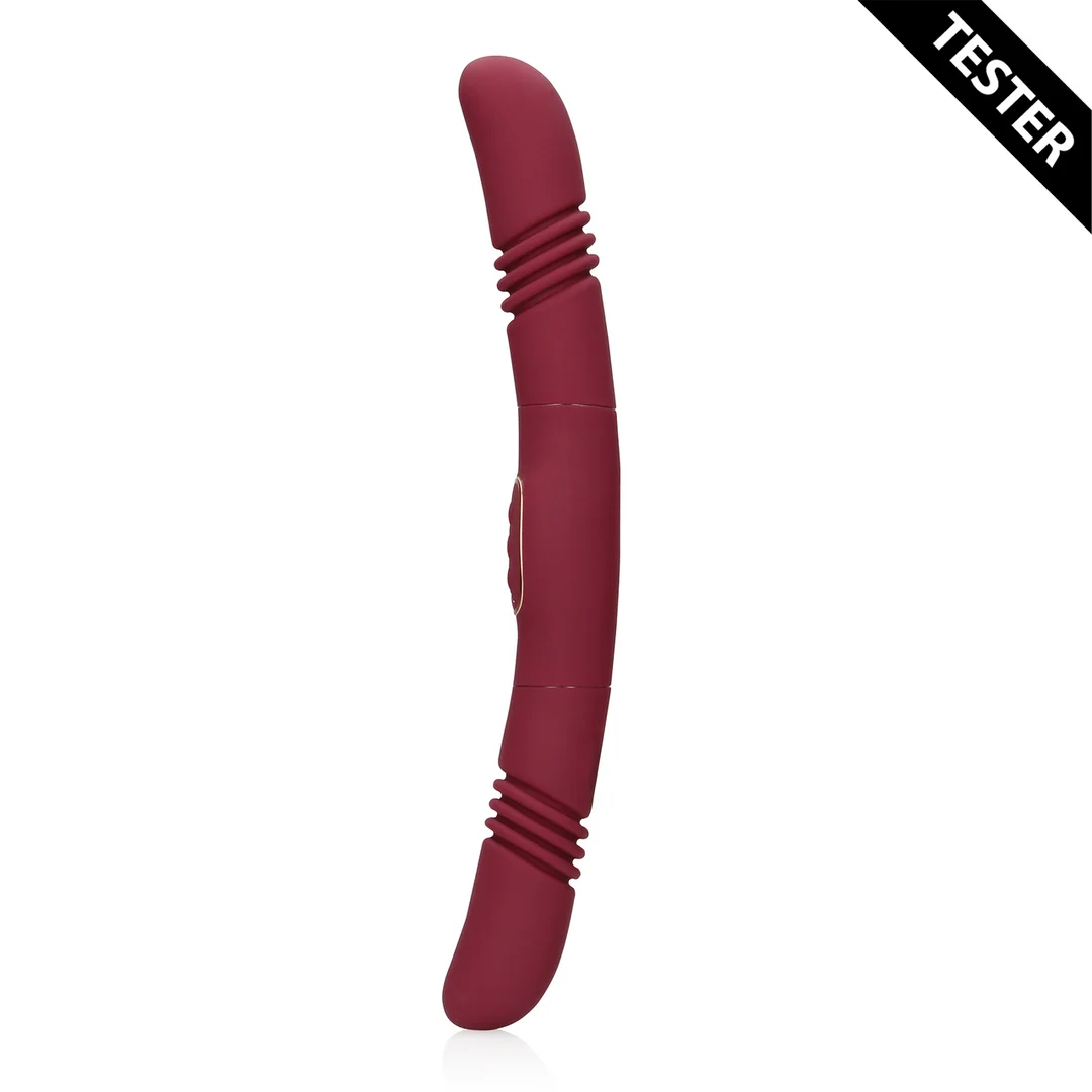 Vibratore anale con stimolazione su entrambi i lati – Merlot Druif - Tester - immagine 2