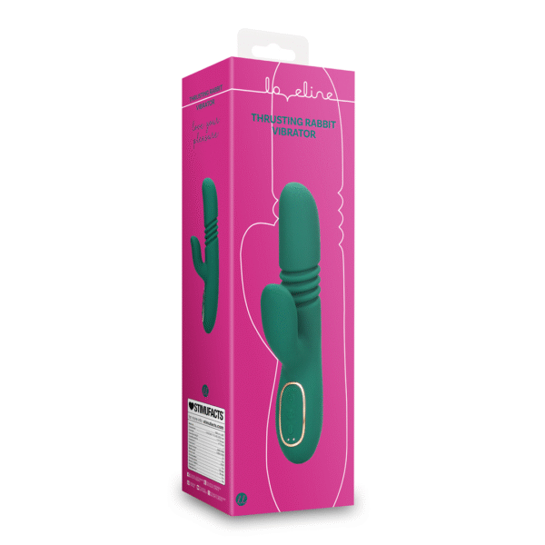 Vibratore rabbit Loveline con movimento di spinta Ancient Sea