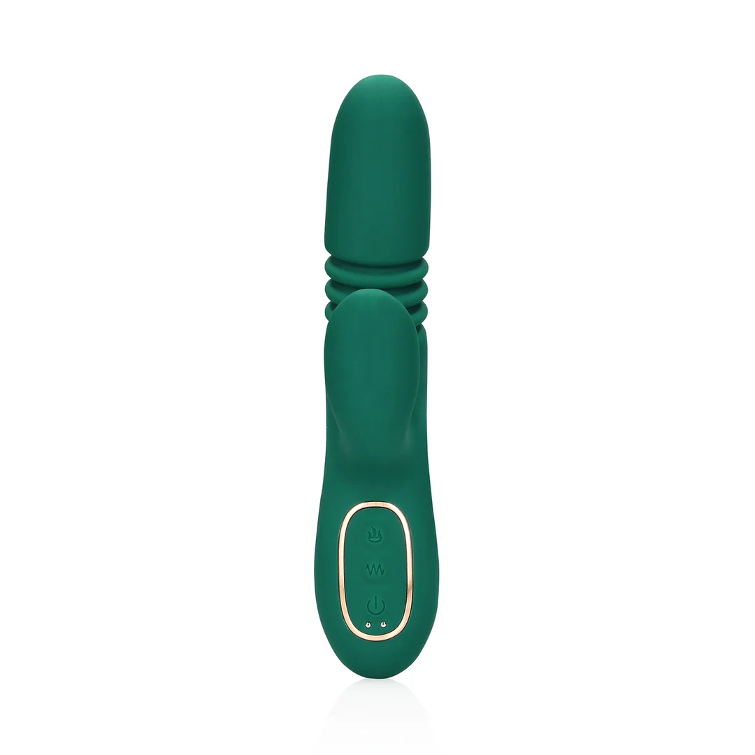 Vibratore rabbit Loveline con movimento di spinta Ancient Sea - immagine 4