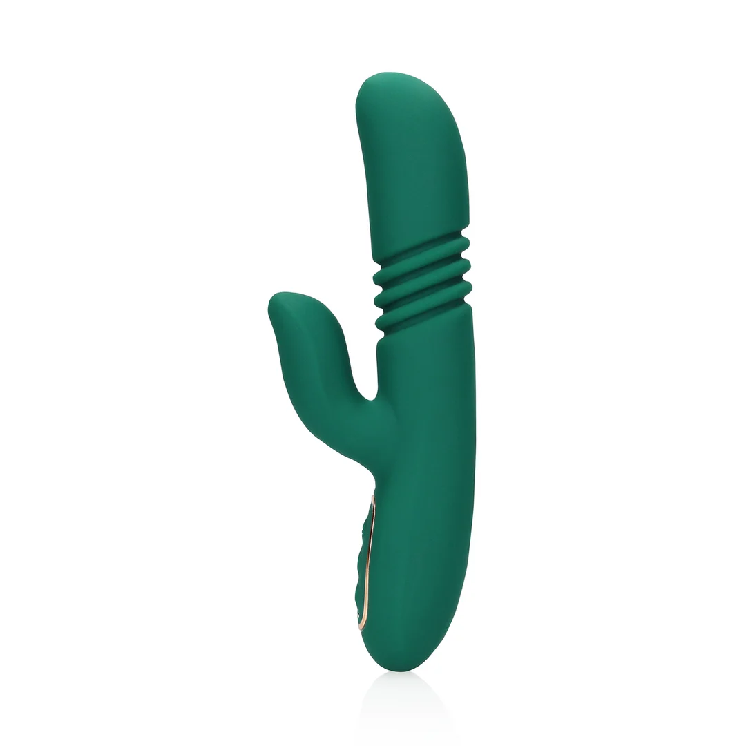 Vibratore rabbit Loveline con movimento di spinta Ancient Sea - immagine 5