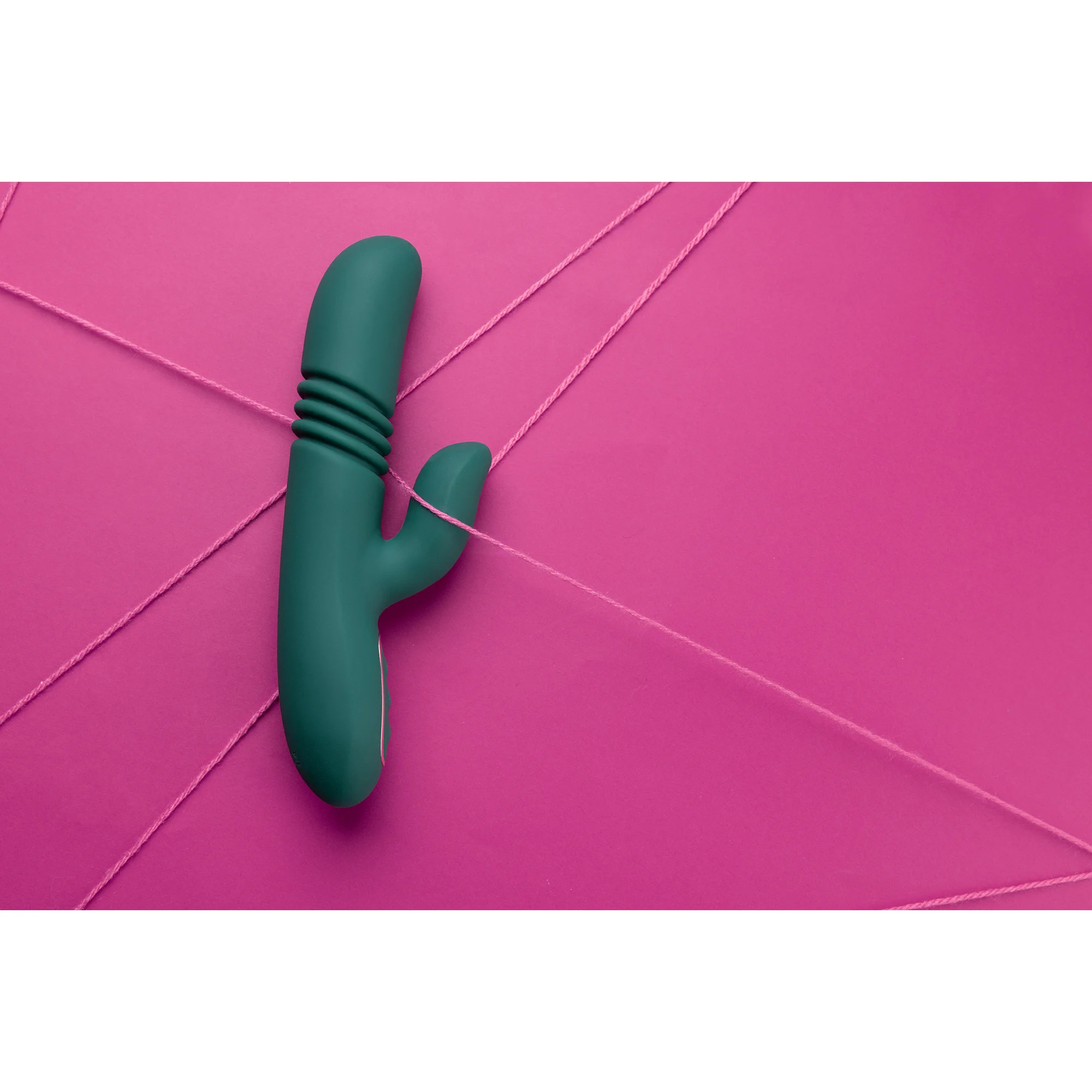 Vibratore rabbit Loveline con movimento di spinta Ancient Sea - immagine 6