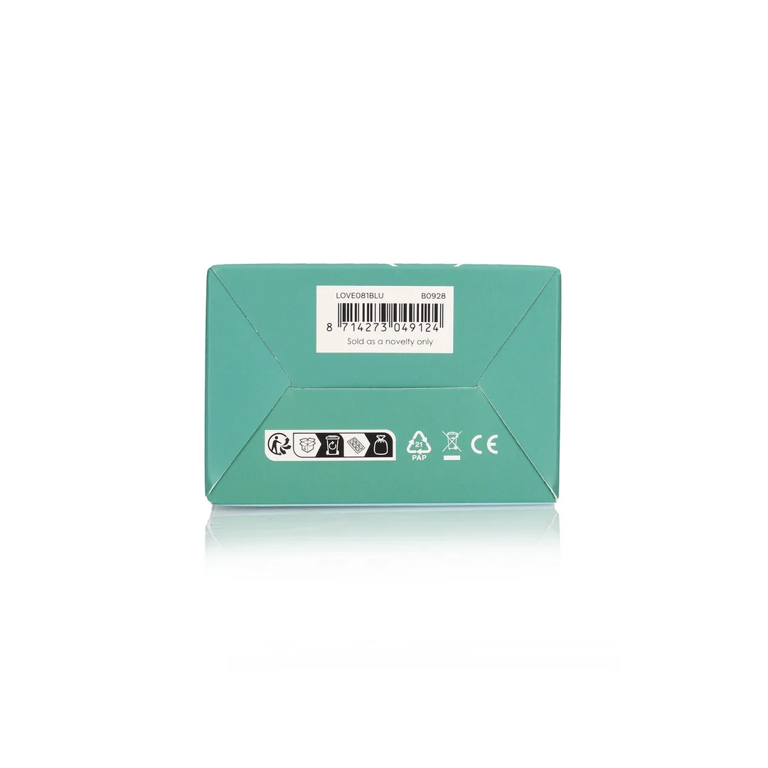 Vibratore ad anello Loveline Pulse Wave Arctic Blue - immagine 3