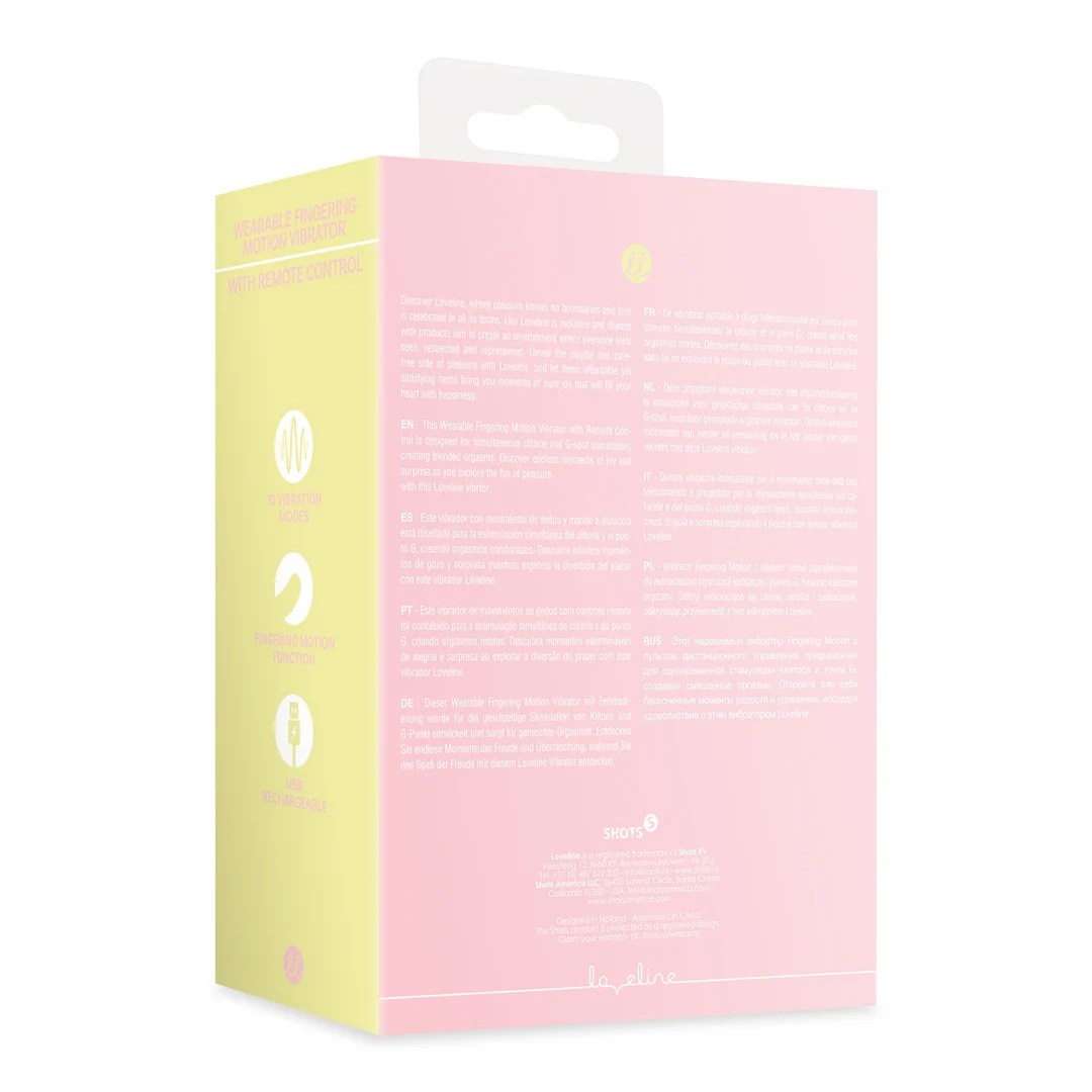 Loveline Cherry Chiffon vibratore da dito - immagine 2