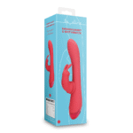 Vibratore rabbit con funzione oscillante – Loveline by Shots Brighto Rosso Loveline by Shots - immagine 7