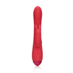 Vibratore rabbit con funzione oscillante – Loveline by Shots Brighto Rosso Loveline by Shots - immagine 10
