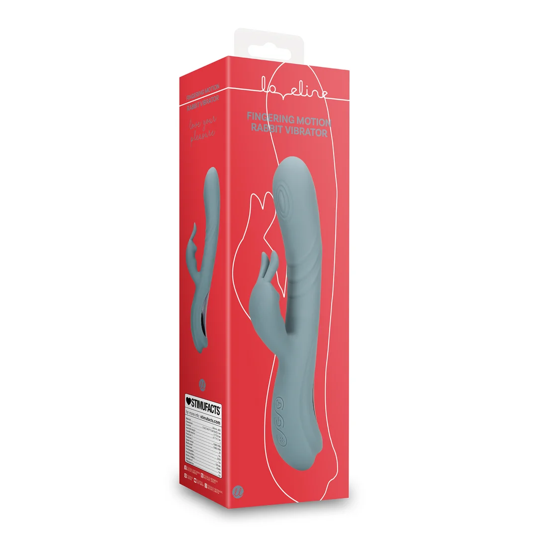 Vibratore duo con funzione di movimento delle dita – Tester Loveline by Shots - immagine 7