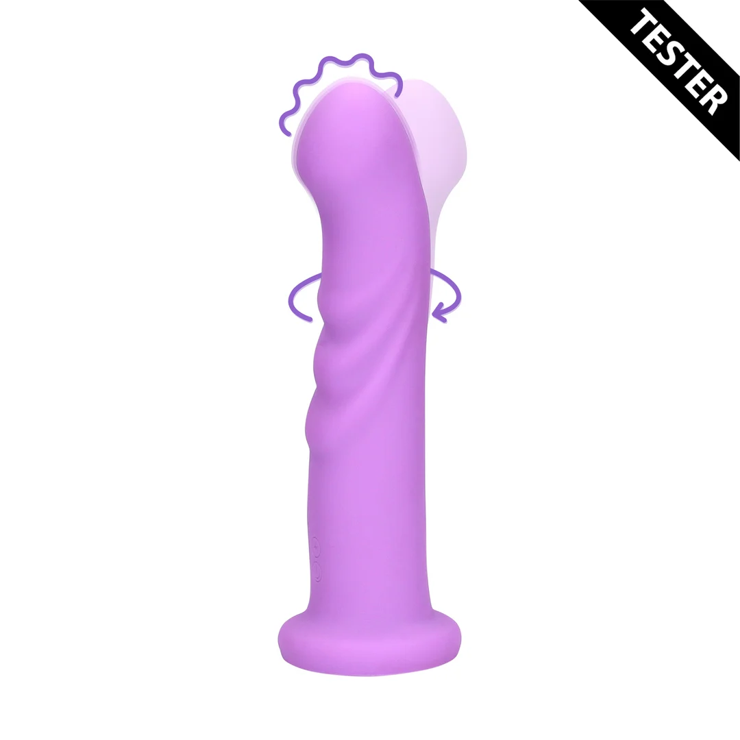 vibratore per il punto G – funzione rotante per una stimolazione mirata – Loveline, lavanda Loveline by Shots - immagine 5