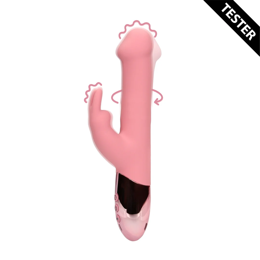 Vibratore per il punto G con perle rotanti – Tester (nome) Loveline by Shots - immagine 5