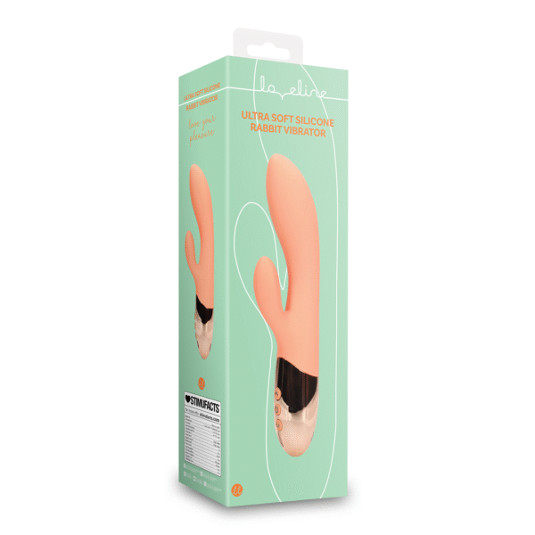 Vibratore rabbit in silicone ultra morbido Loveline