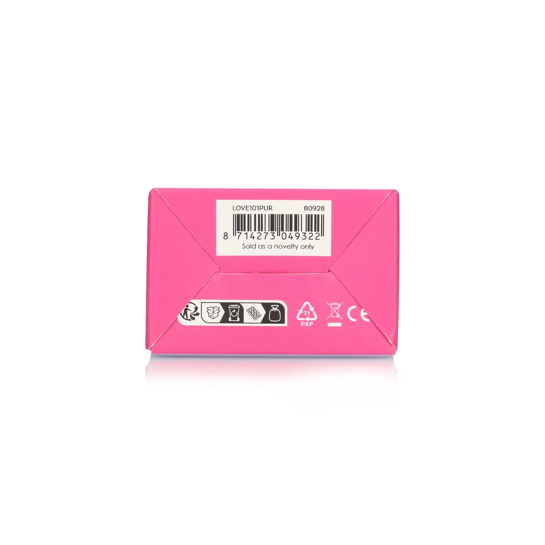Vibratore da dito Loveline in silicone, color lavanda - immagine 3