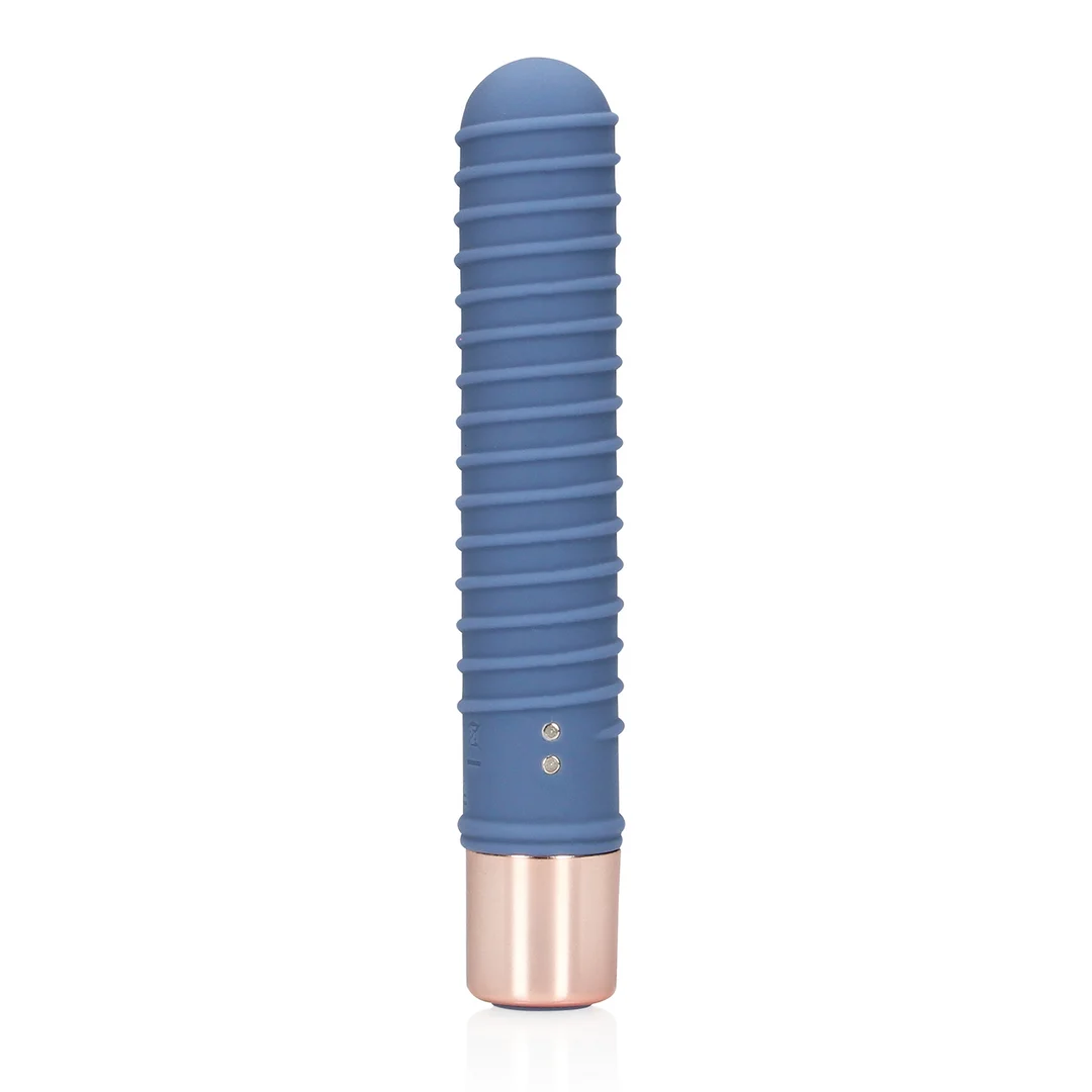 Mini vibratore rigato Blue Horizon - immagine 4