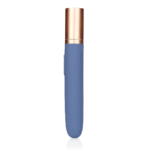 Vibratore da viaggio Loveline Blue Horizon con scomparto per lubrificante - immagine 5