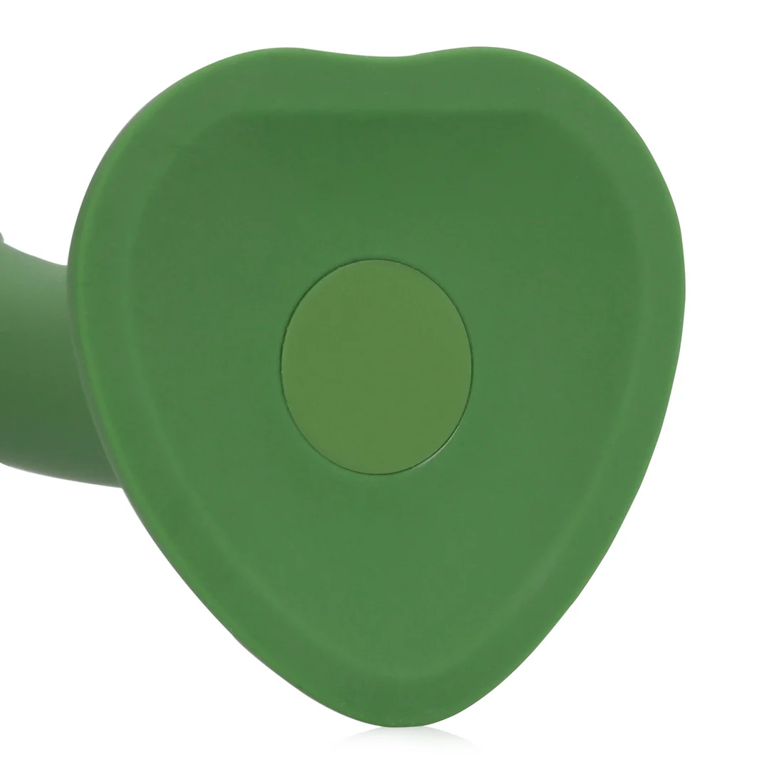 Dildo vibrante Loveline verde bosco - immagine 5