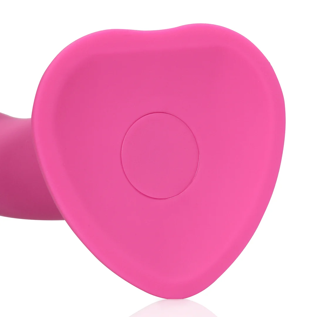 Dildo vibrante Loveline rosa acceso - immagine 5