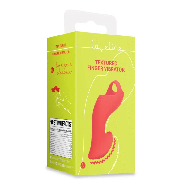 Loveline Textured Vibratore da dito