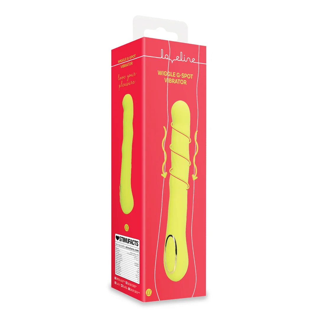 Vibratore per il punto G – movimenti oscillanti per una stimolazione mirata – Lime Passion (Loveline by Shots) - immagine 2