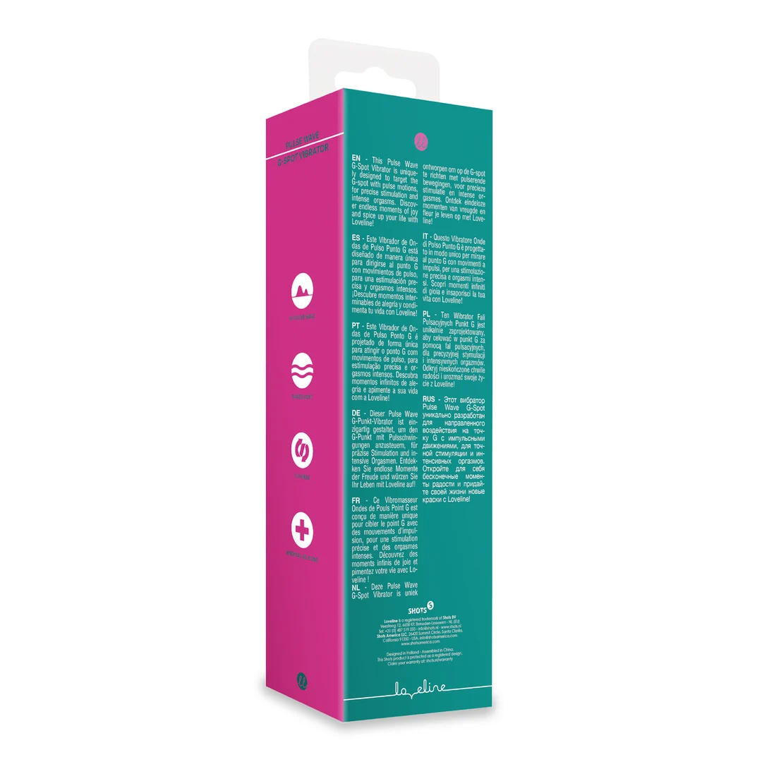 Vibratore per il punto G con 7 modalità – Tester Loveline by Shots - immagine 3