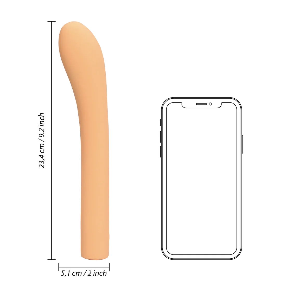 Vibratore per il punto G, movimenti delle dita con sensazione di penetrazione, Loveline by Shots Perzik Fuzz (Tester) - immagine 7