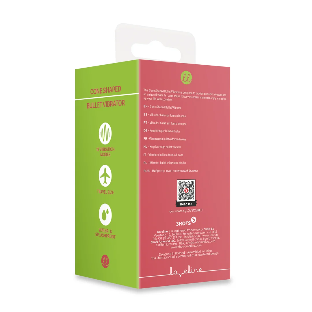 Vibratore bullet conico Loveline - immagine 2