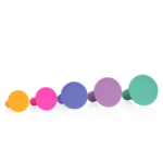 Set di dilatatori vaginali in silicone Loveline by Shots, multicolore - immagine 4